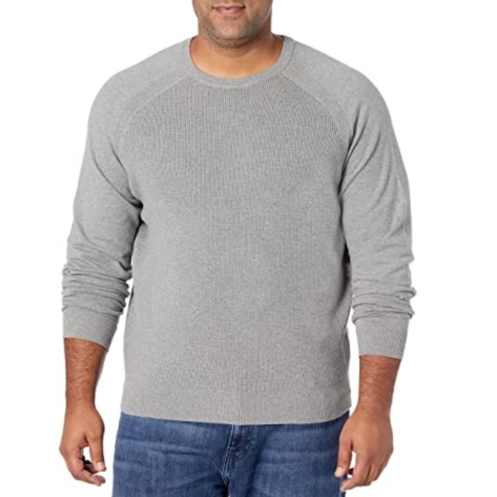 Cutter & Buck Men’s Big Lakemont Mixed Stitch Sweater Size 2XB